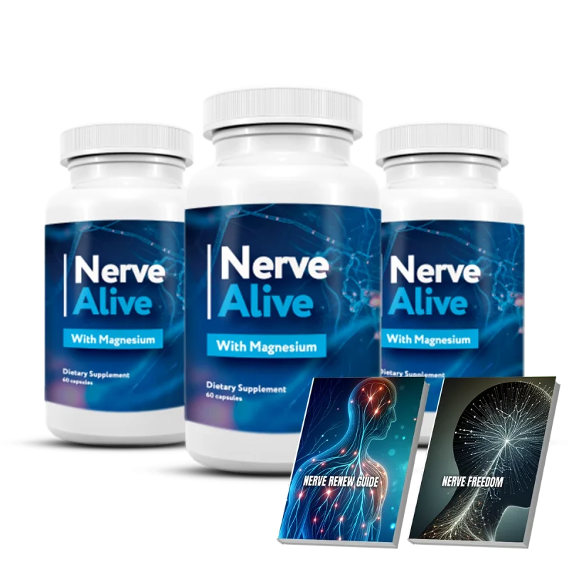 Nerve Alive Joint & Mobility Supplement Bottle (3 Bottle / 90 Day Pack)