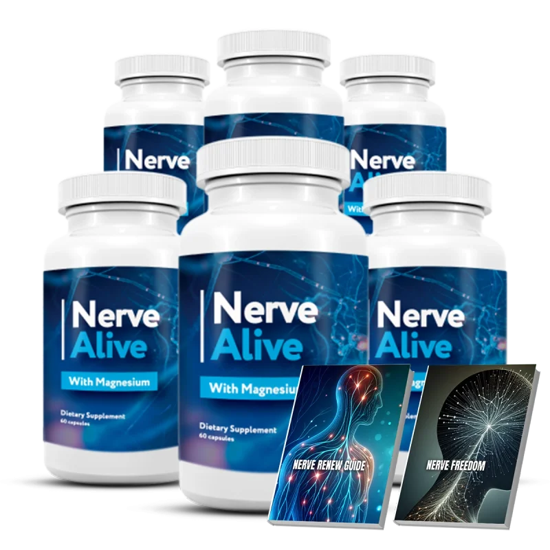 Nerve Alive Joint & Mobility Supplement Bottle (6 Bottle / 180 Day Pack)